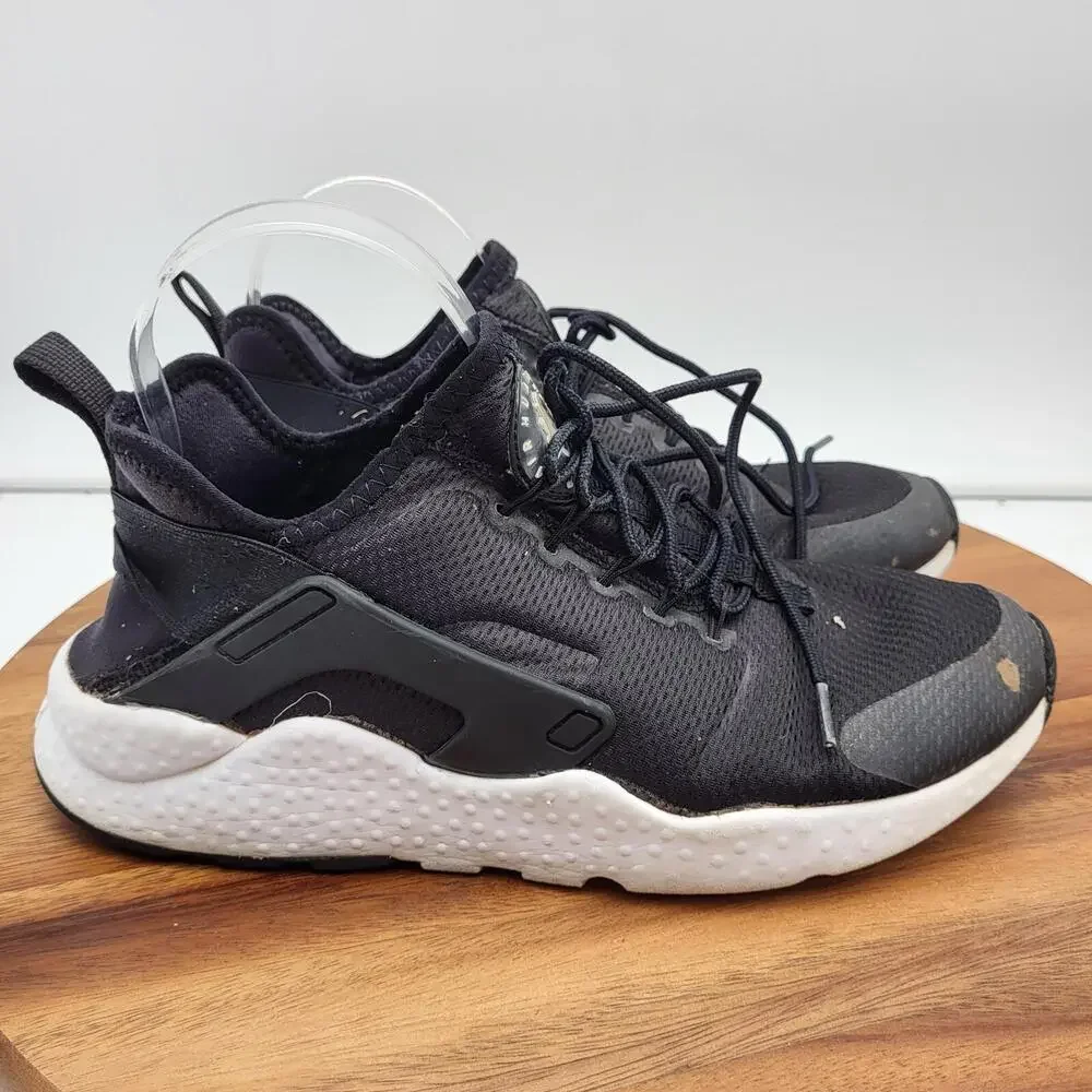 Nike Womens Air Huarache Run Running Shoes‎ Size 9.5 819151-008 Black Trainers